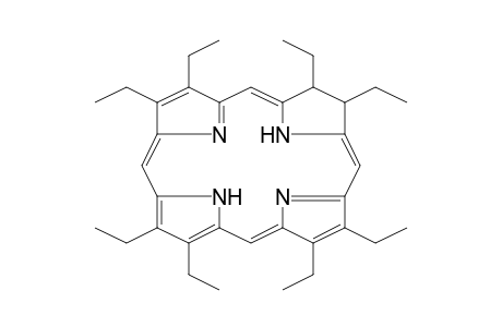 21H,23H-Porphine, 2,3,7,8,12,13,17,18-octaethyl-2,3-dihydro-