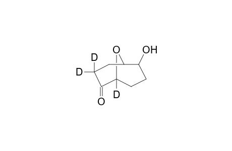 1,3,3-Trideutero-6-hydroxy-9-oxabicyclo[3.3.1]nonan-2-one