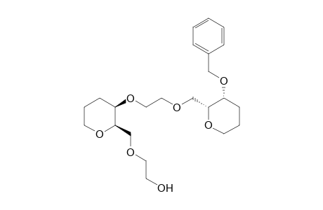 2-{[(2R,3R)-3-(2-{[(2R,3R)-3-(benzyloxy)tetrahydro-2H-pyran-2-yl]methoxy}ethoxy)tetrahydro-2H-pyran-2-yl]methoxy}ethanol