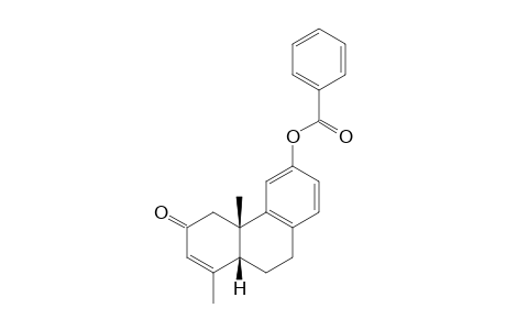 2-Oxo-19-nor-5.beta.-podocarpa-3,8,11,13-tetraen-12-yl Benzoate