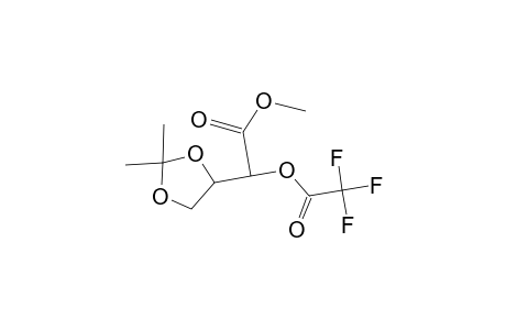 Methyl 3,4-o-isopropylidene-L-threonate, trifluoroacetate