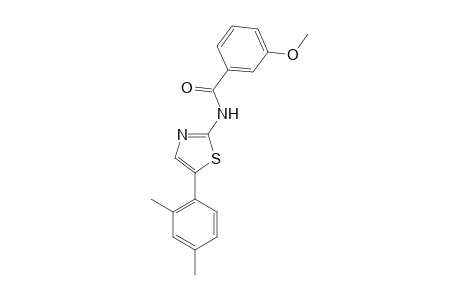 N-[5-(2,4-dimethylphenyl)-1,3-thiazol-2-yl]-3-methoxy-benzamide