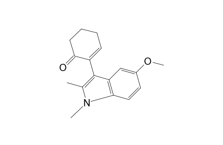 2-(1,2-dimethyl-5-methoxyindol-3-yl)-2-cyclohexen-1-one