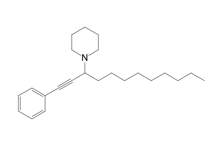 1-(1-Phenyldodec-1-yn-3-yl)piperidine