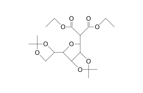 Ethyl 3,6-anhydro-2-deoxy-2-ethoxycarbonyl-4,5:7,8-di-O-isopropylidene-D-glycero-D-galacto-octonate