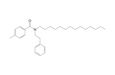 p-Toluylamide, N-(2-phenylethyl)-N-tetradecyl-