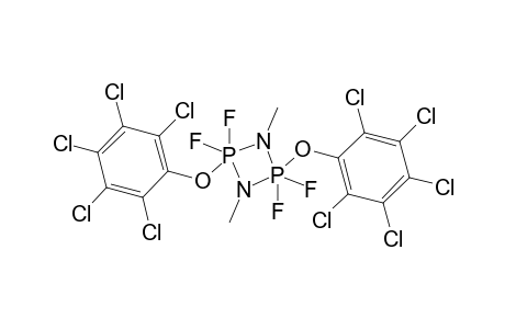 1,3,2,4-Diazadiphosphetidine, 2,2,4,4-tetrafluoro-2,2,4,4-tetrahydro-1,3-dimethyl-2,4-bis(pentachlo rophenoxy)-