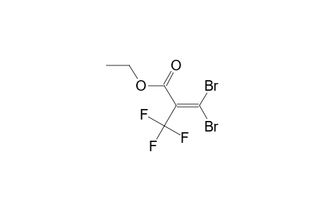 Ethyl 3,3-Dibromo-2-(trifluoromethyl)propenoate