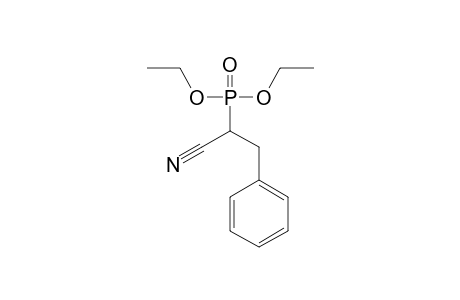 2-diethoxyphosphoryl-3-phenyl-propionitrile