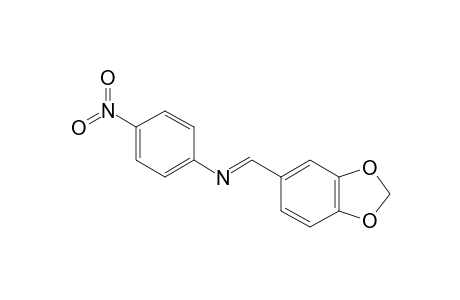 p-nitro-N-piperonylideneaniline