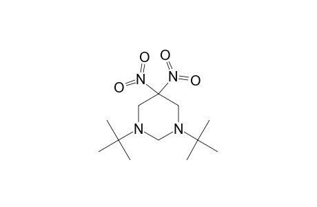 1,3-DI-TERT.-BUTYL-5,5-DINITROHEXAHYDRO-PYRIMIDINE