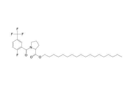 L-Proline, N-(2-fluoro-5-trifluoromethylbenzoyl)-, octadecyl ester