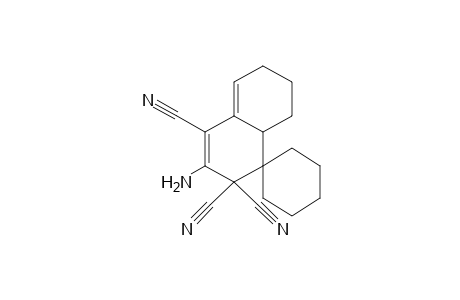 3'-amino-6-,7',8',8a'-tetrahydrospiro[cyclohexane-1,1'(2'H)naphthalene]-2',2',4'-tricarbonitrile