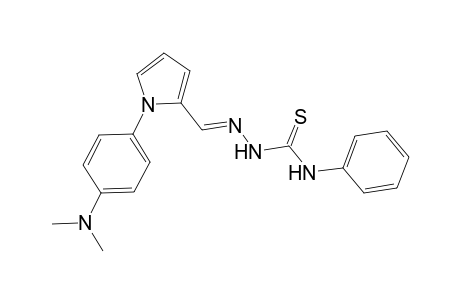 1-[4-(dimethylamino)phenyl]-1H-pyrrole-2-carbaldehyde N-phenylthiosemicarbazone