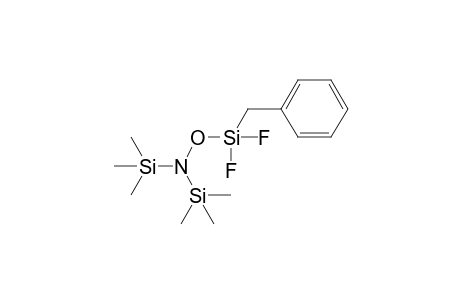 N-Benzyldi(fluoro)silyl-N,O-bis(trimethylsilyl)hydroxylamine