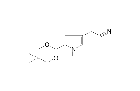 [5-(5,5-Dimethyl-[1,3]dioxan-2-yl)-1H-pyrrol-3-yl]-acetonitrile