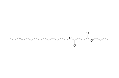 Succinic acid, butyl tetradec-11-enyl ester