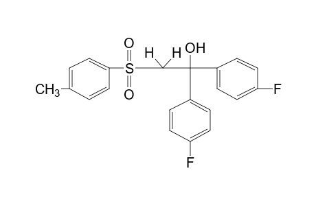 1,1-bis(p-fluorophenyl)-2-(p-tolylsulfonyl)ethanol