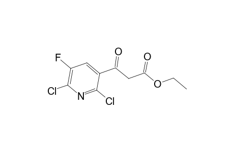 Ethyl 3-[2,6-dichloro-5-fluoro-(3-pyridiyl)]-3-oxopropanoate