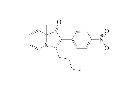 3-Butyl-8A-methyl-2-(4-nitrophenyl)indolizin-1(8ah)-one