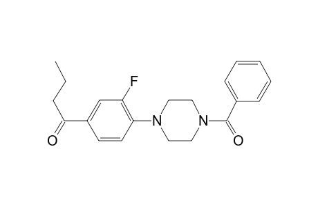 1-[4-(4-Benzoyl-1-piperazinyl)-3-fluorophenyl]-1-butanone
