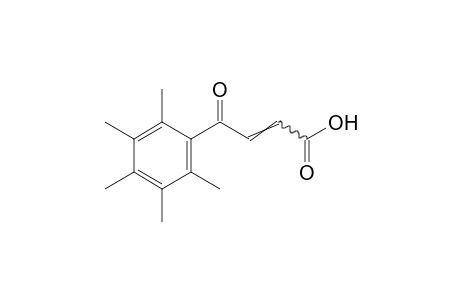 3-(pentamethylbenzoyl)acrylic acid