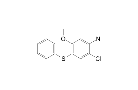 2-Chloro-5-methoxy-4-(phenylthio)aniline