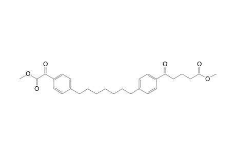 METHYL-5-[4-(7-[4-(METHOXYDICARBONYL)-PHENYL]-HEPTYL)-PHENYL]-5-OXOPENTANOATE