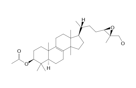 (24R)-24,25-EPOXY-26-HYDROXY-5-ALPHA-LANOST-8-EN-3-BETA-YL-ACETATE