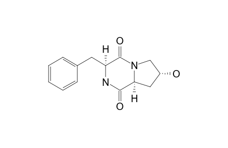 CYCLO-[L-TRANS-(4-HYDROXY-PROLINYL)-L-PHENYL-ALANINE]