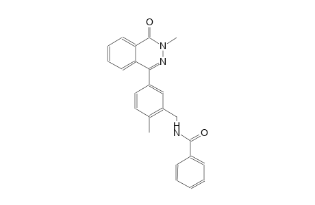 N-[2-methyl-5-(3-methyl-4-oxo-3,4-dihydro-1-phthalazinyl)benzyl]benzamide