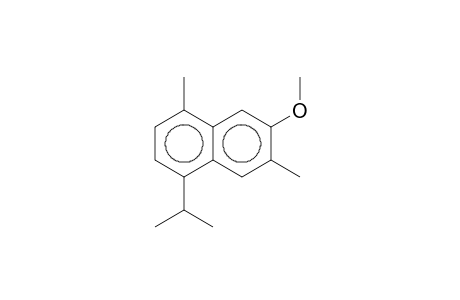 1,6-dimethyl-4-isopropyl-7-methoxynaphthalene