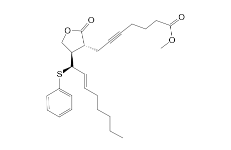 METHYL-(8R*,12R*,13R*,14E)-9-OXO-13-(PHENYLTHIO)-10-OXA-PROST-14-EN-5-YNOATE