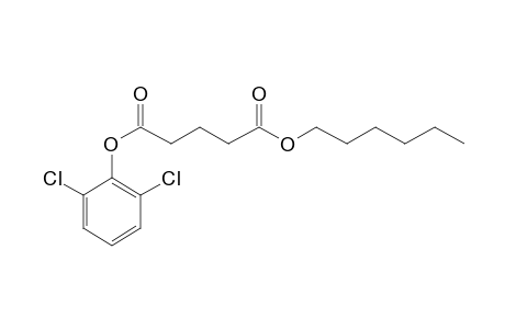 Glutaric acid, 2,6-dichlorophenyl hexyl ester