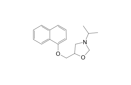 Propranolol-A (CH2O,-H2O)