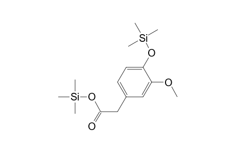 Benzeneacetic acid, 3-methoxy-4-[(trimethylsilyl)oxy]-, trimethylsilyl ester