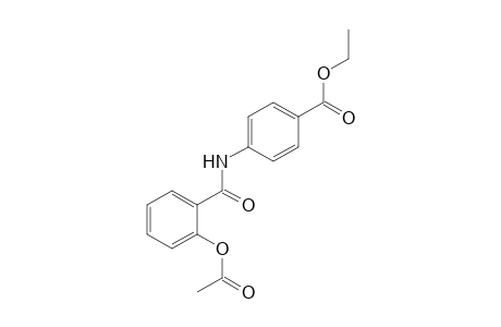 p-(salicyloylamino)benzoic acid, ethyl ester, acetate(ester)