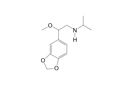 N-iso-Propyl-beta-methoxy-3,4-methylenedioxyphenethylamine