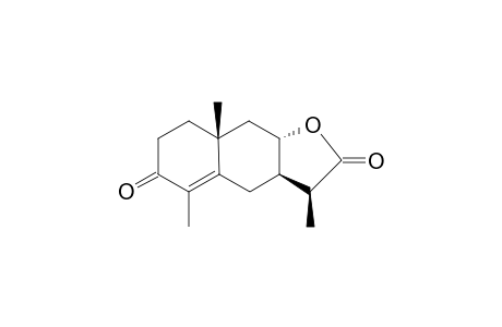 7-A-H,11-A-H-EUDESM-4-EN-12,8-A-OLIDE,3-OXO