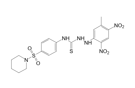 1-(4,6-dinitro-m-tolyl)-4-[p-(piperidinosulfonyl)phenyl]-3-thiosemicarbazide