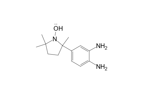 1-Pyrrolidinyloxy, 2-(3,4-diaminophenyl)-2,5,5-trimethyl-