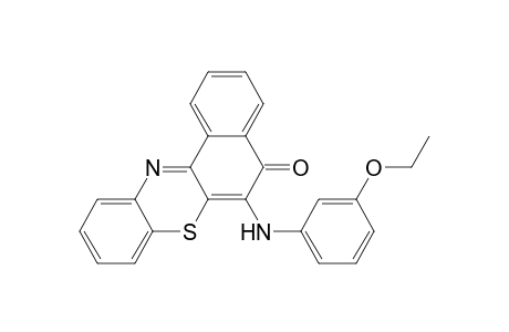 6-(m-PHENETIDINO)-5H-BENZO[a]PHENOTHIAZIN-5-ONE