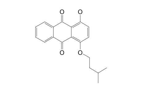 Quinizarin, o-(3-methylbutyl)-