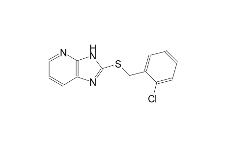 3H-Imidazo[4,5-b]pyridine, 2-(2-chlorobenzylthio)-