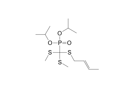 DIISOPROPYL-[(CROTYLTHIO)-BIS-(METHYLTHIO)-METHYL]-PHOSPHONATE