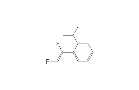 1,2-Diflyoro-1-(o-isopropylphenyl)ethene