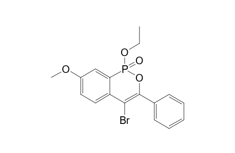 4-Bromo-1-ethoxy-7-methoxy-3-phenylbenzo[c][1,2]oxaphosphinine 1-oxide