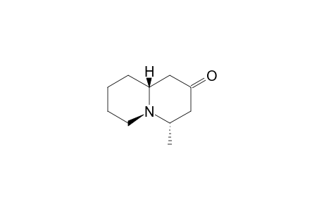 (4S,9aR)-4-methylquinolizidin-2-one