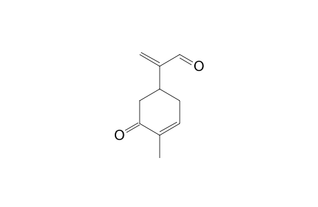 3-Cyclohexene-1-acetaldehyde, 4-methyl-.alpha.-methylene-5-oxo-