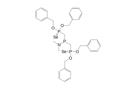 bis-(o,o'-Dibenzyl-selenophosphonomethyl)-N,N-dimethylaminophosphine